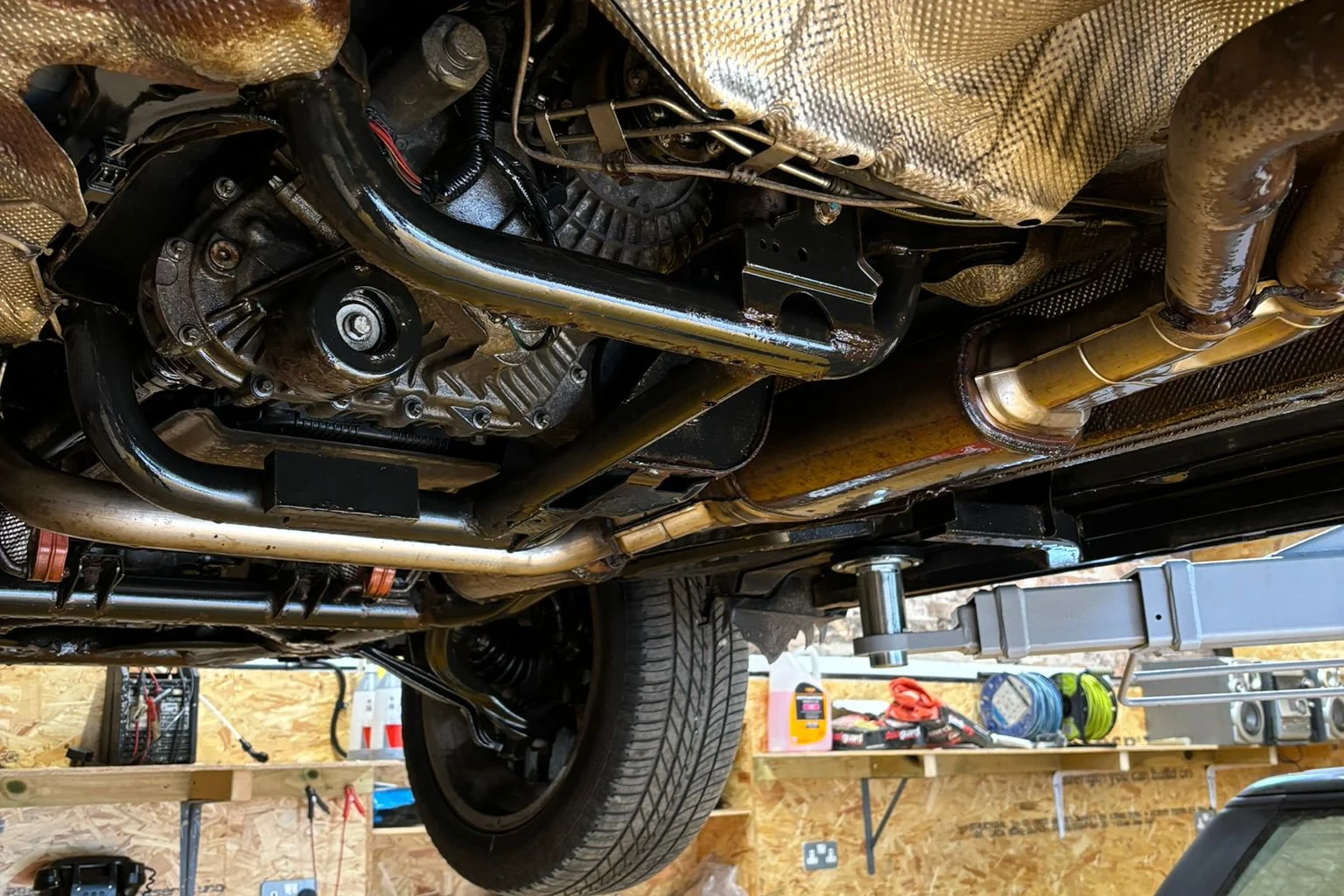 Lanoguard protects suspension and chassis