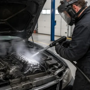 Dry Ice Blasting for Vehicles